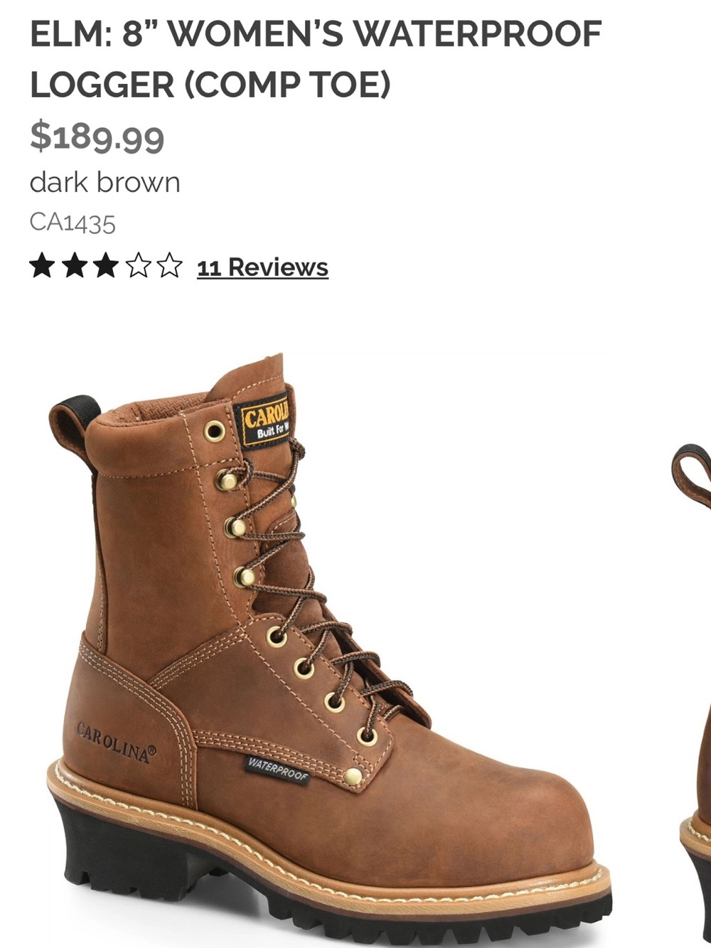 Women’s Work Boot